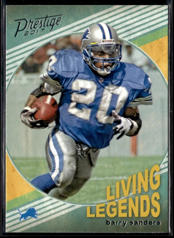 2017 Panini Prestige Barry Sanders Living Legends HSC - Image 1 of 2