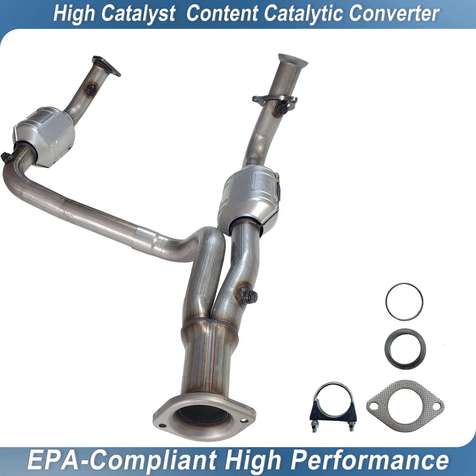 Catalytic Converter for 00-06 Chevrolet Suburban GMC Tahoe 4.8/5.3L EPA Foto 1 de 4