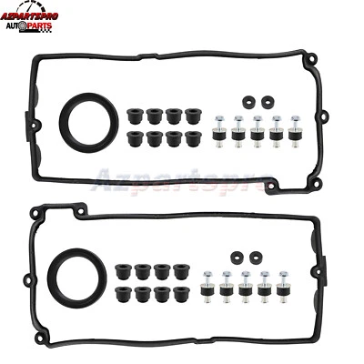 Kit de junta de cubierta de válvula para BMW 2002-2008 745i 750i Alpina B7 E65 745Li E66 750Li Foto 1 de 4