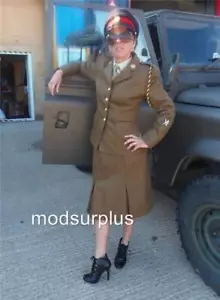 NEW BRITISH FAD ARMY NO2 SERVICE DRESS UNIFORM JACKET FEMALE WOMAN - Picture 1 of 3