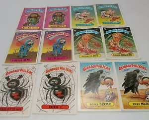 1986 Topps Garbage Pail Kids 91,94,95,96,98,99 A and B Cards - Picture 1 of 5