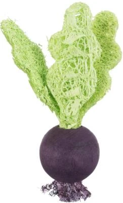 Nagersnack Erdbeere Rübe Holz Luffa Meerschweinchen Kaninchen Zahnpflege - Bild 1 von 4