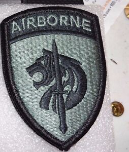 ARMY PATCH,SSI,  SPECIAL OPERATIONS COMMAND-AFRICA, ACU, WITH HOOK LOOP FASTENER