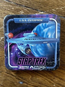 1997 Newfield Star Trek U.S.S. Enterprise Coasters Set of 4 NEW SEALED - Picture 1 of 2