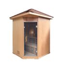 New Outdoor Canadian Hemlock Wet Dry Traditional Steam Sauna Spa 9Kw  200F Temps