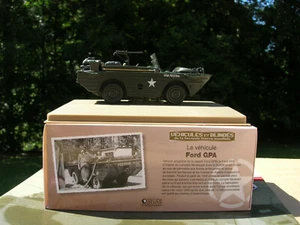 ATLAS 1/43 MILITAIRE FORD GPA JEEP AMPHIBIE 4X4 1944 US ARMY WWII !!! - Imagen 1 de 10
