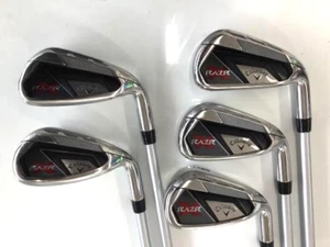 Ladies Callaway RAZR X Iron Set of 5 7-8-9-P-S Graphite Flex L Right handed - Picture 1 of 5