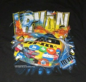 1992 ERNIE IRVAN M&M's RACING TEAM" (XL) T-Shirt - Picture 1 of 4