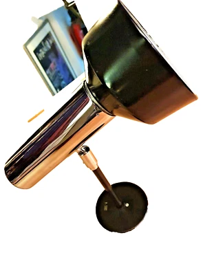 Lámpara De Pared Tulipán OMI De Los Años 70 Chrom Koch Y Lowy Vintage - Imagen 1 de 4