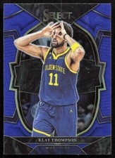 2022-23 Panini Select Blue Prizm Klay Thompson Golden State Warriors #19