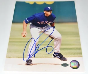 ALEX RODRIGUEZ RANGERS/YANKEES AUTOGRAPHED 8x10 PHOTO MOUNTED MEMORIES COA - Picture 1 of 2