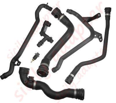 Para BMW 323 325 328 330 Nuevo Juego de 7 Piezas Tanque de Expansión Refrigerante Radiador Manguera Kit  Foto 1 de 4