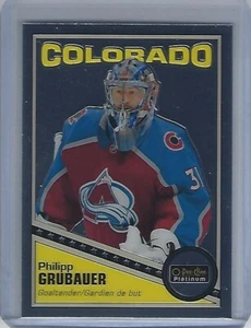2019-20 O-Pee-Chee Platinum Retro #R-46 Philipp Grubauer - Picture 1 of 2