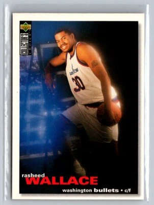 1995-96 Collector's Choice #239 Rasheed Wallace - Image 1 of 2