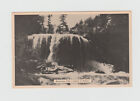 WV Blackwater Falls Near Davis, West Virginia B/W Postcard 1000