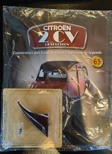 Construire Citroen 2CV Charleston 1/8  Collection Altaya N°63 Lire L'annonce !
