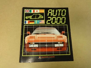 PANINI ALBUM NOT COMPLETE / AUTO 2000 - Picture 1 of 5
