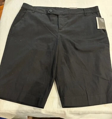 Style &Co New Black Bermuda  Mid Rise Shorts SIze 18 - Image 1 of 4