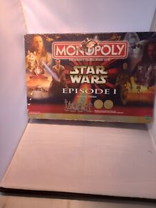 Monopoly Star Wars Episode 1 Collector Edition 1999 Hasbro Game PRE-OWNED