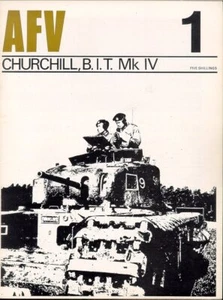 AFV PROFILE 1 WW2 CHURCHILL III BRITISH INFANTRY TANK MkIV CANADIAN ARMY DIEPPE - Picture 1 of 3