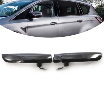 2 Pcs Dynamic LED Side Mirror Turn Signal Light For Ford Escape Kuga Ecosport - Image 1 of 4
