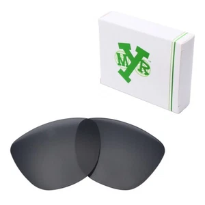 Lentes de repuesto polarizadas hdhut para gafas de sol Oakley Frogskins Stealth negras - Imagen 1 de 6