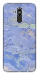 Coque en silicone imprimée compatible Huawei Mate 20 Lite Marbre Bleu - Bild 1 von 3