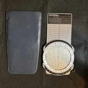 Vintage Jeppesen Model Slide Graphic Flight Computer - Picture 1 of 3