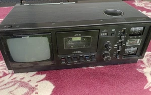 Philips Art 20, Fernseher TV-Radiokassettenrecorder, Tape-Deck-TV-Kombi - Bild 1 von 9