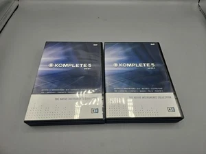 Komplete 5 DVD SET I & II Native Instruments Collection 12 Disc Set - Bild 1 von 4