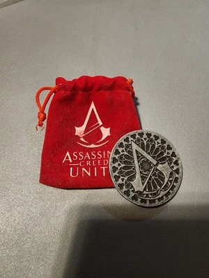 Assassin's Creed Unity Coin with Velvet Pouch Loot Crate Nov. 2014 EXCLUSIVE - Image 1 of 2