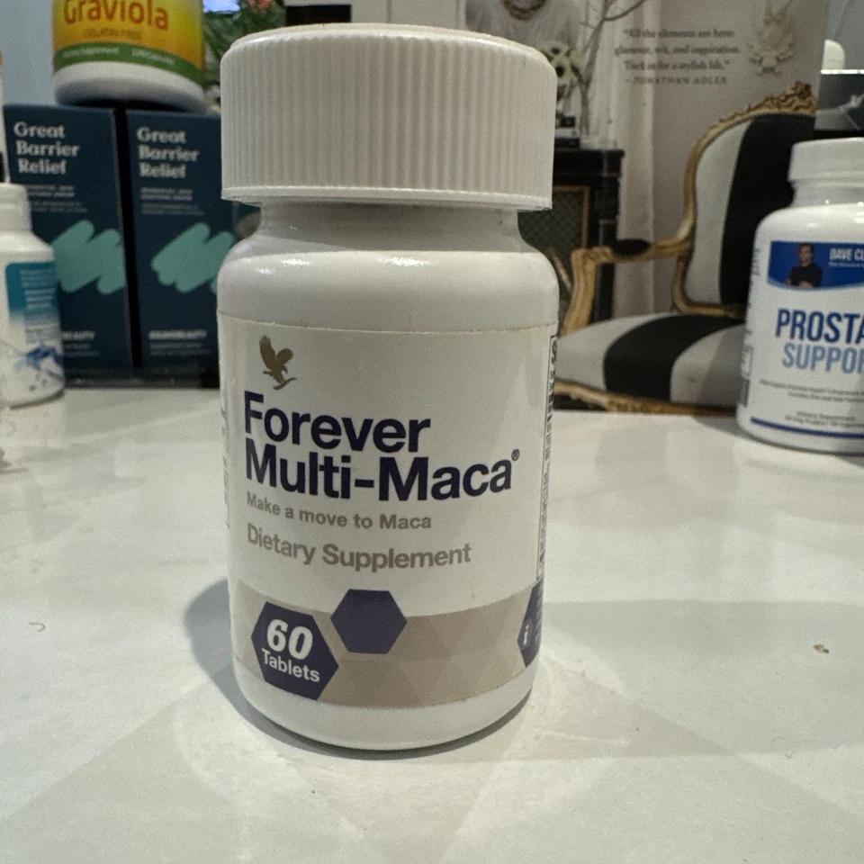 Forever MULTI MACA Sexual Potency Libido Energy Stamina Kosher Halal 60 Tablets