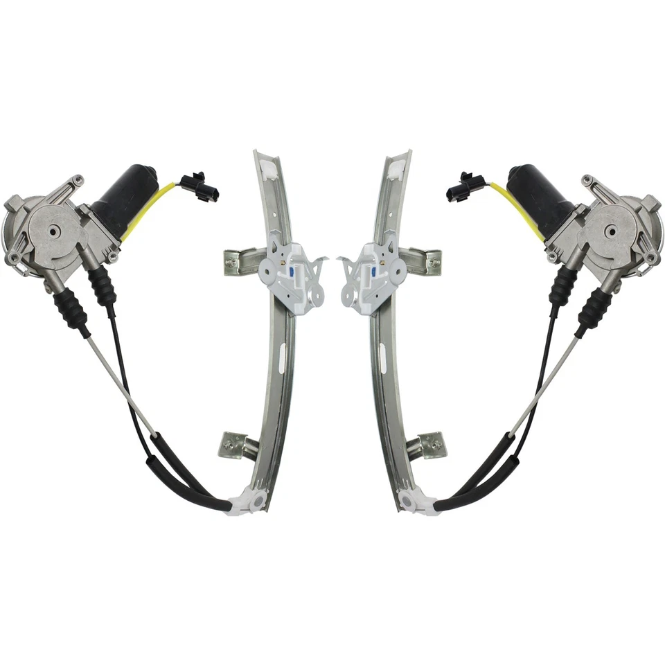 Комплект регуляторов стеклоподъемника для 1991-1996 Mitsubishi 3000GT Dodge Stealth передний - Изображение 1 из 4