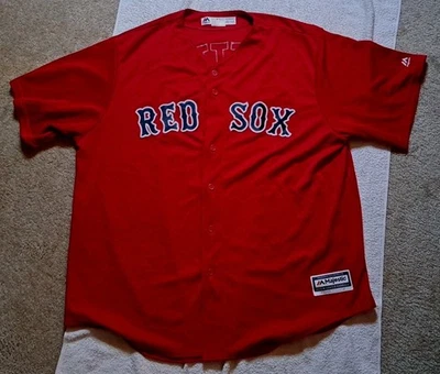 Majestic Red Sox Mookie Betts #50 Jersey Size XXL Red Cool Base Baseball MLB - Image 1 of 4