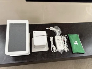 Clover POS System C-100 Screen w/ P-100 Printer. Cash Drawer No Key. Open Box. - Picture 1 of 18