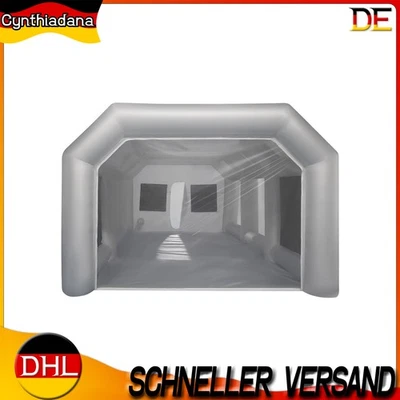 Cabina de pintura inflable tienda tienda de campaña tienda de aire cabina de pintura pulverizador tienda cabina de pulverización DE - Imagen 1 de 4