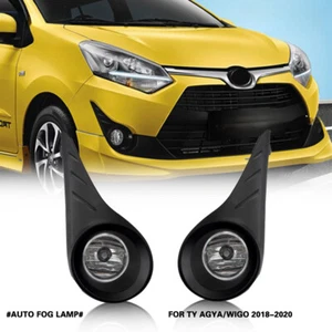 Fog Lamp Lights Assembly Set LED Front Bumper for TOYOTA AGYA/WIGO 2018-2020 - Picture 1 of 5