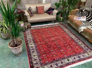 Alfombra Kayseri Turca Cuadrada 215x190 cm Lana Anudada a Mano Vintage Tribal Beige - Imagen 1 de 8