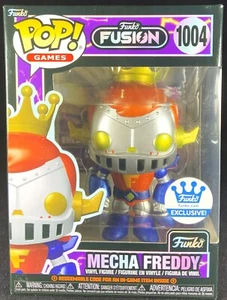 Pop Cave 2024 FUNKO FUSION: MECHA FREDDY Funko Exclusive METALLIC - FREE FEDEX - Picture 1 of 10
