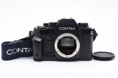 [Near Mint] CONTAX RX analoge Spiegelreflexkamera 35 mm Gehäuse schwarz aus J... - Bild 1 von 4