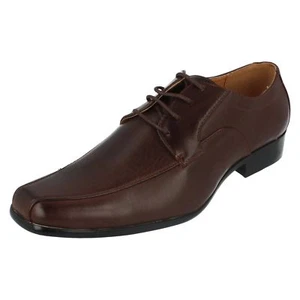 Herren A2066 Braune Schnürschuhe Von MAVERICK - Picture 1 of 8