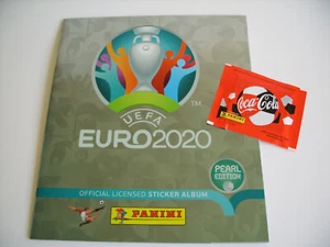 Album vuoto Euro 2020 Panini Pearl Edition + 1x sacchetto completo Coca Cola Svizzera!! - Foto 1 di 11