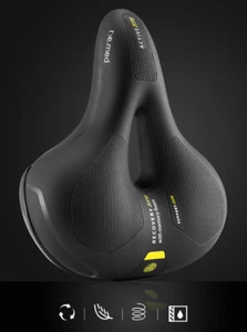 Road MTB Mountain Bike Bicycle Saddle Seat Soft Padded Cushion Cover Memory Foam - Picture 1 of 11