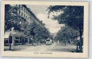 50894594 - Zuerich Bahnhofstrasse, Strassenbahn, Wiener Café Steindl Zuerich