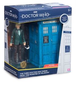 3rd Doctor Who TARDIS Monster Of Peladon B&M 5” Classic Rare Brand New