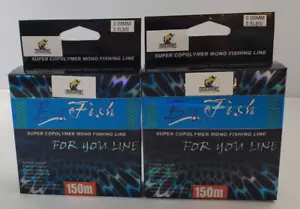 Línea de pesca mono de polímero Boondock Patrol Big Fish 150 m 3,5 libras 0,08 mm-2 cajas - Imagen 1 de 11
