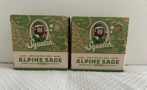 Dr. Squatch 2 Alpine Sage Men 5 OZ Soap LIMITED EDITION - Picture 1 of 4