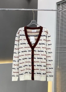 NWT COACH Women’s sweater cardigan long sweater Organic Cotton - Picture 1 of 6