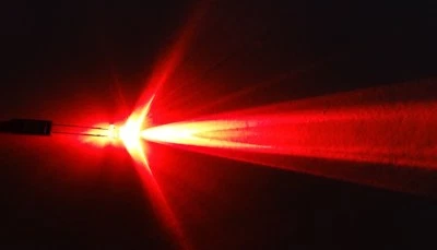 LOW current LED 1mA 5mm --- rot ---  / gut geeignet für Solarleuchten - Bild 1 von 3