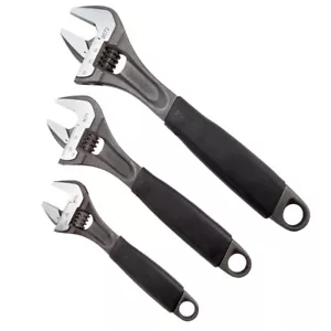 Bahco Clé Réglable Set Ergo Central Écrou Paquet De 3 ADJUST 3-90 - Bild 1 von 7
